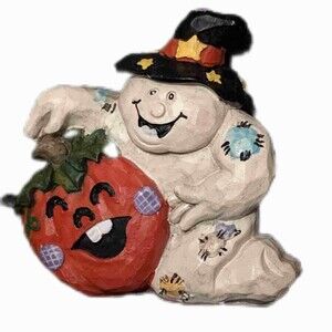 Ghost 4 inch Pumpkin Witch Hat Halloween School Costume Party Home Decoration